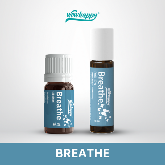 COMBO Breathe Essential Oil and Roll On Blend 10ml