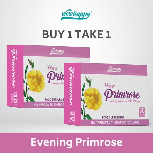 B1T1 Wowhappy Evening Primrose Oil Capsules - EXP DATE: MARCH 21, 2027