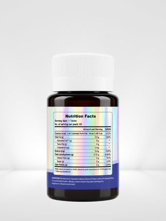 Wowhappy MELATONIN 3mg Food Supplement 60 Tablets | Supports Restful Sleep & Healthy Sleep Cycle FDA Registered