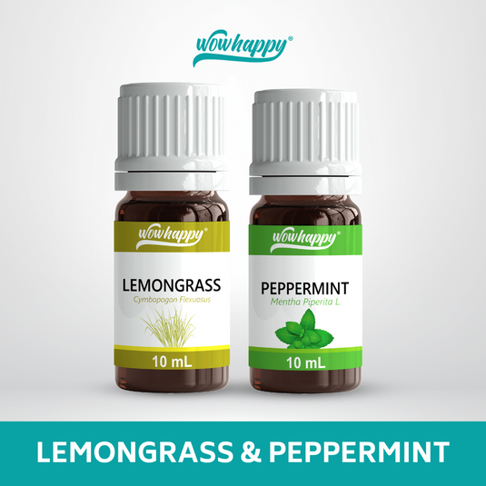 COMBO Lemongrass and Peppermint Oil Blend 10ml