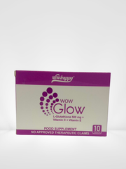 Wowhappy WOW GLOW GLUTATHIONE Tablets with Vitamin C & E, Biotin, ALA, Grapeseed, L-Lysine [ FDA Approved ]