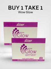 Buy 1 Take 1 Wowhappy Wow Glow Glutathione Tablets with Vitamin C & E, Biotin, ALA, Grapeseed, L-Lysine | FDA Approved EXPIRY DATE : JANUARY 2028
