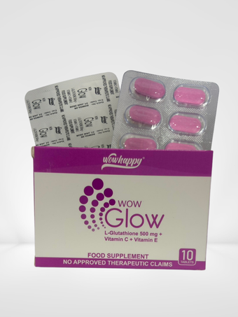 Wowhappy SLIM & GLOW Combo 20 Tablets | Weight Loss & Beauty Supplement | FDA Approved EXPIRY DATE : JANUARY 2028