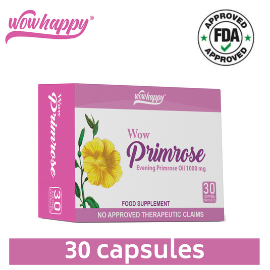 Wowhappy Evening Primrose Oil Capsules  EXP DATE: MARCH 21,2027