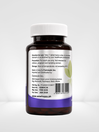 Wowhappy Hydrolized COLLAGEN with Vitamin C | Helps Reduce Wrinkles, Tighten Skin, Boost Hair, Nails (60 Tablets) EXPIRATION DATE: JAN 31, 2028