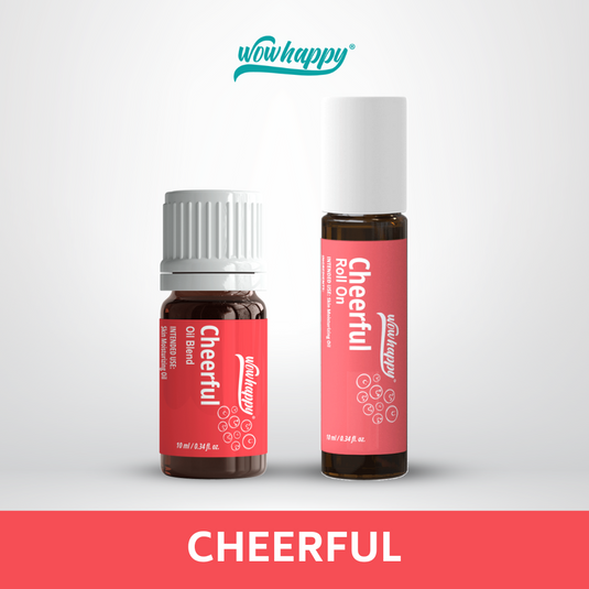 COMBO CHEERFUL Oil Blend and Roll On 10ml