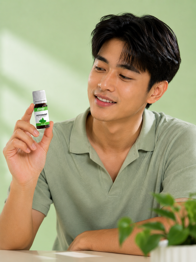PEPPERMINT Aromatic Oil 10ML | For Diffuser, Massage, Aromatherapy & Wellness Relaxation