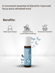 Breathe Essential Oil Roll On Blend 10ml
