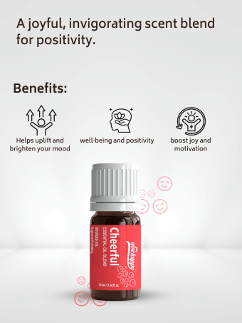 COMBO CHEERFUL Essential Oil and Roll On Blend 10ml