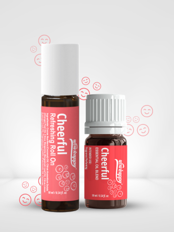 COMBO CHEERFUL Essential Oil and Roll On Blend 10ml 340