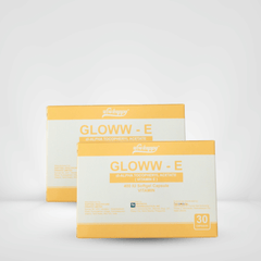 Wowhappy GLOWW-E 400 IU Vitamin E Softgel Capsules for Healthy & Younger Looking Skin EXP DATE : JUNE 24, 2026