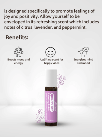 Happy Day Essential Oil Roll On Blend 10ml
