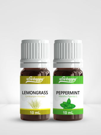 COMBO Lemongrass and Peppermint Essential Oil 10ml
