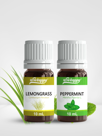 COMBO Lemongrass and Peppermint Essential Oil 10ml