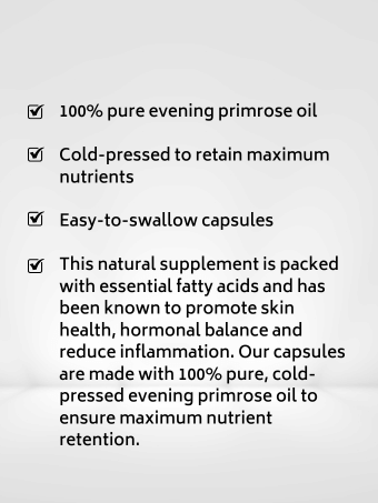 Wowhappy Evening Primrose Oil Capsules  EXP DATE: MARCH 21,2027