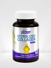 Wowhappy Hydrolized COLLAGEN with Vitamin C | Helps Reduce Wrinkles, Tighten Skin, Boost Hair, Nails (60 Tablets) EXPIRATION DATE: JAN 31, 2028