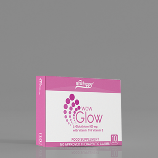 Wow Glow Glutathione Tablets with Vitamin C & E, Biotin, ALA, Grapeseed, L-Lysine 1000