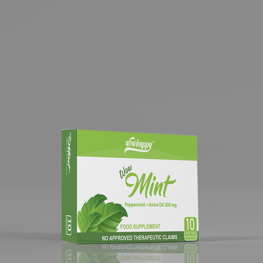 Wow Mint Green Capsule - Alleviates Stomach Discomfort & Irritable Bowel Syndrome