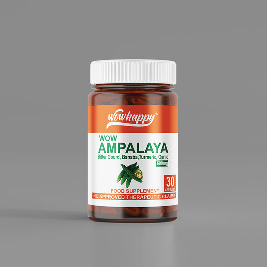 Ampalaya 600mg Capsules with Banaba, Turmeric & Garlic extract